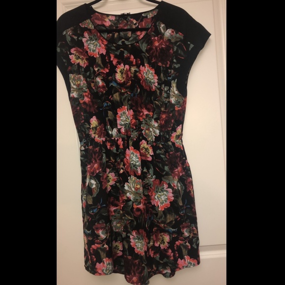 Water Colour Floral Printed Dress - Picture 1 of 3